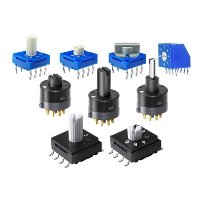 3只|进口小型波段开关可限位现货