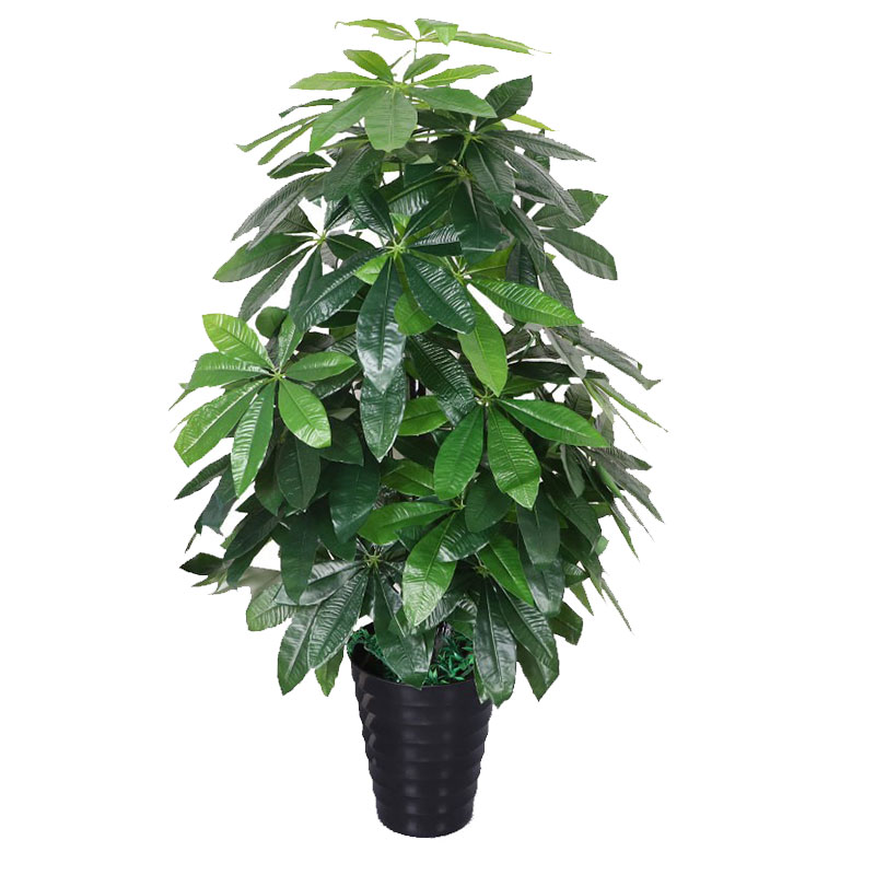 室内仿真植物绿野阳光发财树