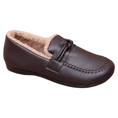 冬季加绒加厚保暖女棉鞋