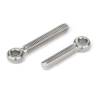 304不锈钢活节活接活结螺丝吊环鱼眼螺杆带孔螺栓M5M6M8M10M12-30