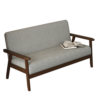 复古实木小户型中古风小沙发