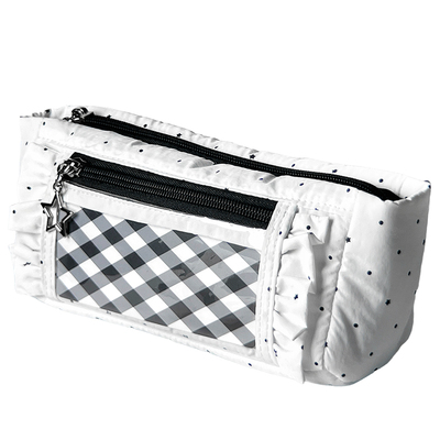 持伞熊原创韩系波点尼龙痛包笔袋