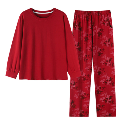 正品保证+舒适柔软+喜庆红色