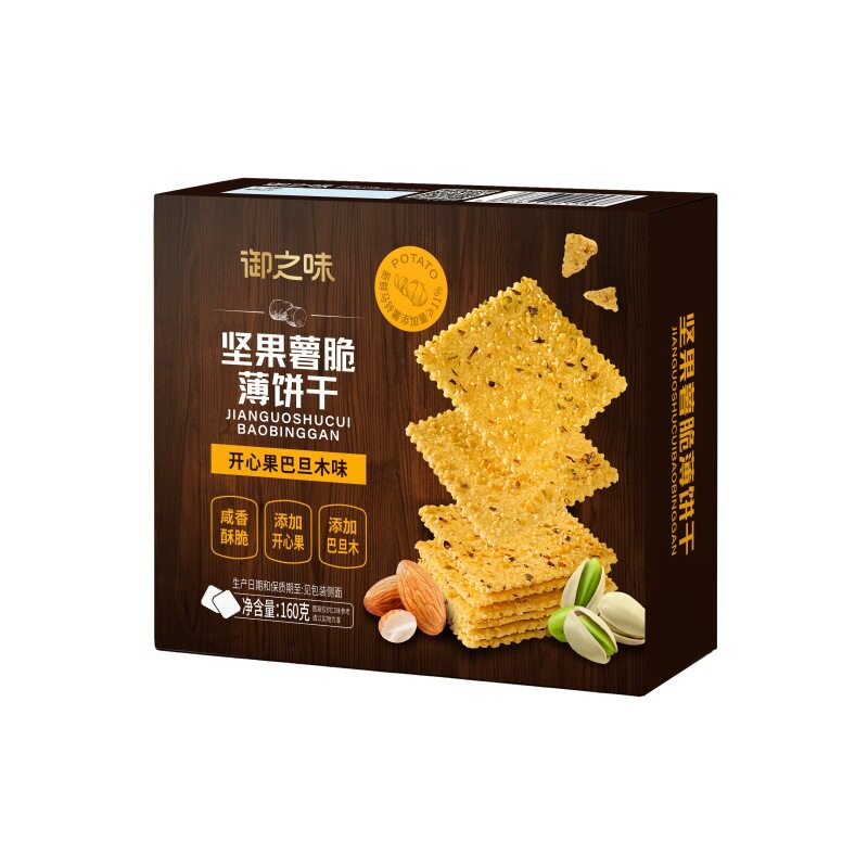 御之味鱿鱼海苔味薯脆薄脆饼干12种蔬菜味鱿鱼胡椒薯脆薄饼