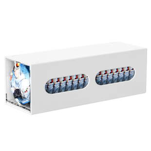 吧唧收纳盒抽屉式长条亚克力5875mm徽章保护套桌面周边谷子展示盒