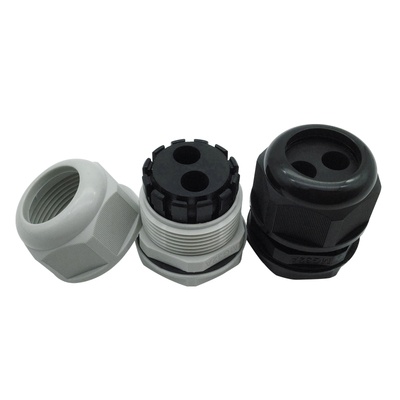 2孔尼龙电缆防水接头多孔格兰头