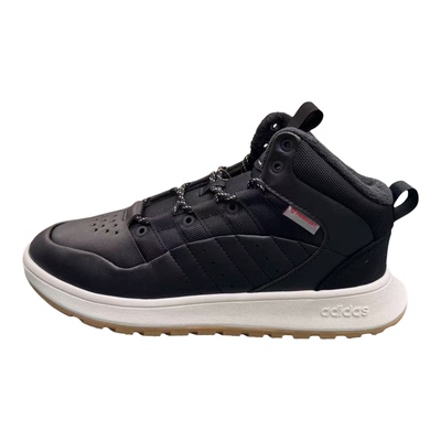 阿迪达斯加绒保暖中高帮运动鞋