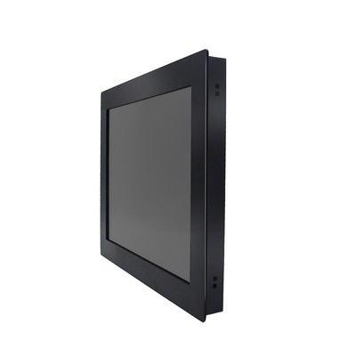 工业嵌入式电容触控机柜显示器