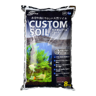 日本制NISSO尼索水草泥免清洗微酸性龙鱼水晶虾鱼缸造景尼索底砂