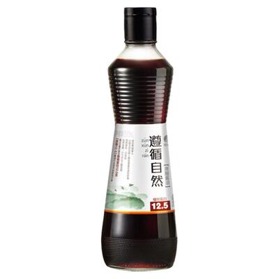 遵循自然原酿酱油500ml酿造生抽