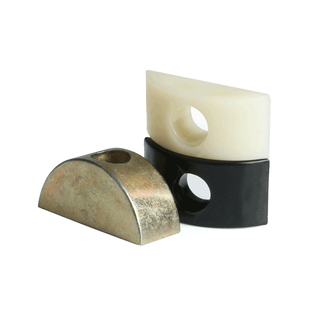 月牙垫片半圆垫圈半月螺母大班台连接件家具螺丝四合一连接件M8