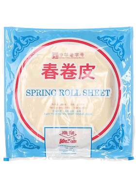 1份100张 春饼春卷皮食材原料上海特产油炸南翔春卷皮本品需冷冻