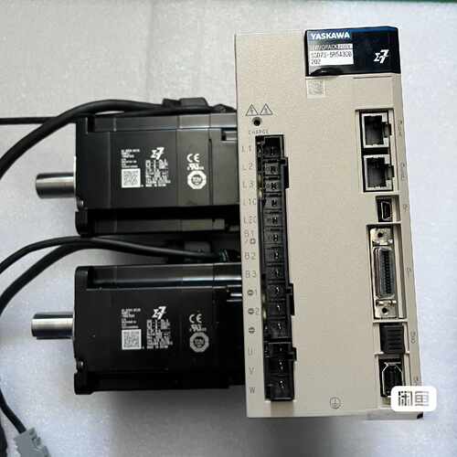 安川七系750w伺服电机套装M3总线增量式电机SGD7S5，议价商品
