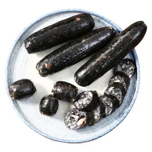 墨鱼烤肠正宗墨斗鱼烤肉肠黑色地道肠火山石肉肠酒店商用批发