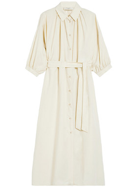 【甄选惠享】Weekend MaxMara 女装棉帆布衬衫连衣裙5221045206