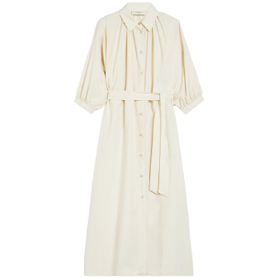 【甄选惠享】Weekend MaxMara 女装棉帆布衬衫连衣裙5221045206
