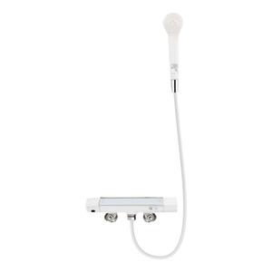 KVK日本原装进口KF3000白色恒温淋浴龙头家用恒温淋浴花洒套装