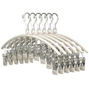 星帝诺晒袜子神器不锈钢多夹子衣架家用挂衣多功能凉晾晒衣服神器