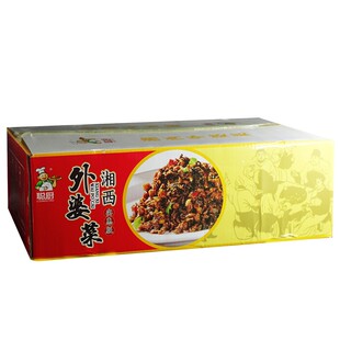 湖南聪厨正宗湘西外婆菜半成品预制菜酒店整箱商用批发250g袋装