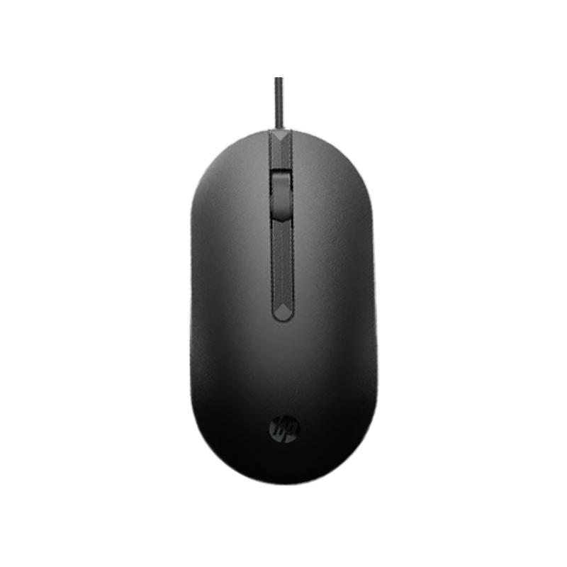 HP/惠普M310商用有线鼠标小巧办公台式电脑笔记本轻音usb人体工学