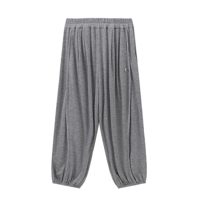 布丁哈鲁童装夏装女童休闲裤子2026夏季新款儿童垂感透气防蚊长裤