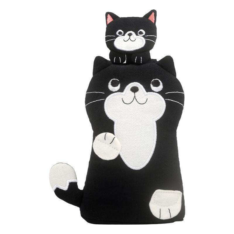 kine猫原创叠叠猫敞口钥匙包