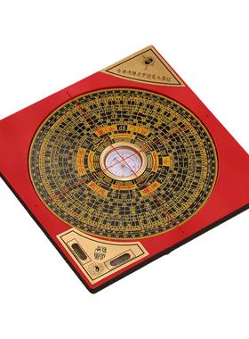 黄铜罗盘专业指南针综合盘高精度