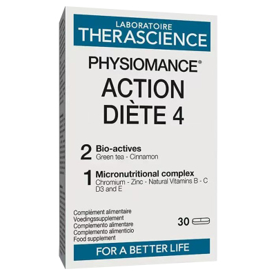 法国therascience德诺海科ACTION DIÈTE 4身材管理体重控制代谢