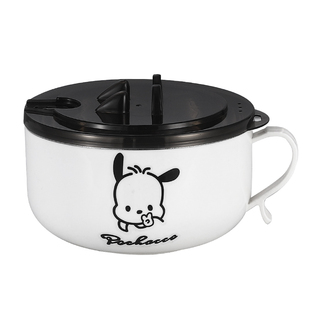 不锈钢泡面碗带盖碗食堂打饭碗宿舍用学生方便面碗泡面神器筷套装