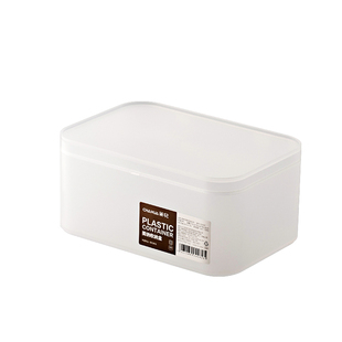 茶花玩具收纳盒小颗粒积木儿童玩具收纳箱多余零件透分格明整理盒