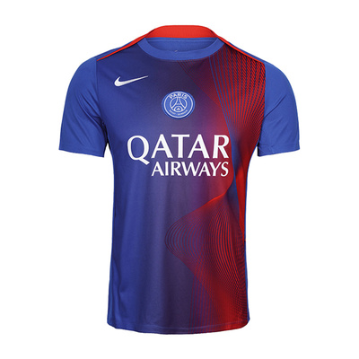 Nike耐克大巴黎25-26赛季赛前热身训练球衣足球服HJ7149-406