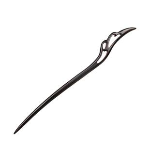 追师黑檀木发簪女高级感古风盘发簪子现代简约汉服旗袍新中式发钗