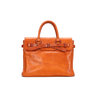 头层牛皮公文包手工真皮包通勤