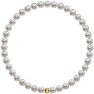 南珠宫淡水珍珠弹力手链百搭通勤送妈妈C-S062SD-Y