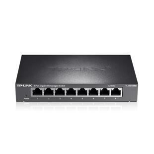 TP-LINK TL-SG1005D 5口千兆交换机 钢壳高速1000M网络监控交换机5口8口4口16多口网线交换机分线 分流集线