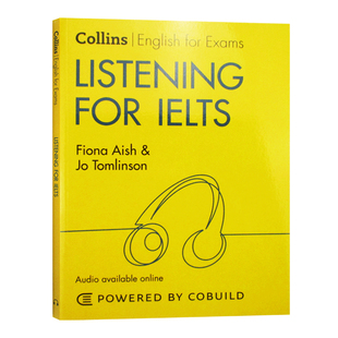 Listening for IELTS 柯林斯雅思听力 新版 英文原版雅思考试工具书 进口英语教材书籍