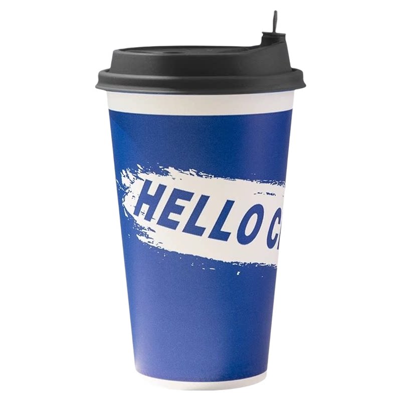 商用奶茶杯来图定制LOGO隔热