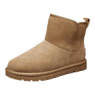 意尔康雪地靴男2025冬款户外套脚棉靴加绒加厚保暖御寒时尚棉鞋男