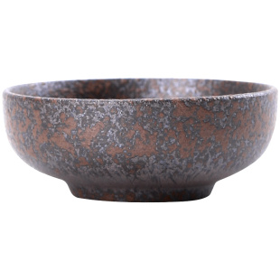 碌心 中式小茶杯粗陶窑变岩苔烧品茗杯家用办公客杯功夫茶具单杯