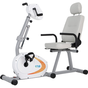 力燊家用电动康复机脚踏车老人主被动卧式健身车偏瘫康复训练器材