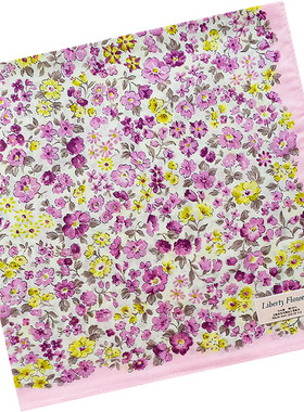 LIBERTYFLOWER日本制造45cm手帕
