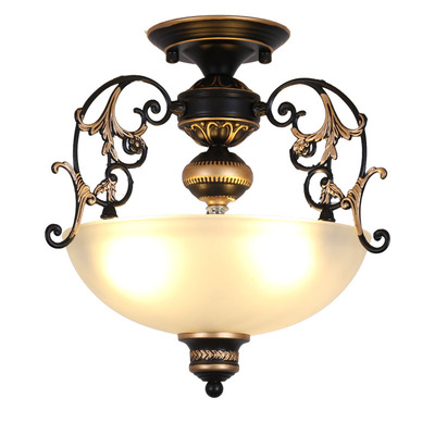 欧式复古过道玄关吸顶灯