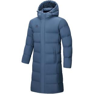 KELME卡尔美长款羽绒服男2025冬季新款足球运动训练保暖大衣外套