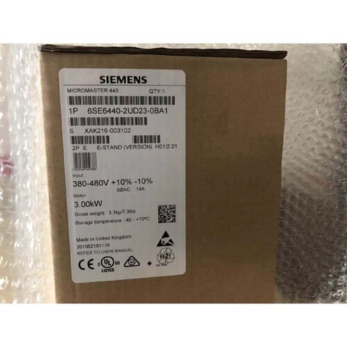 议价现货未5.5KW变频器6SE6440-2AD25-2UD23-31-0BA1-8DA0-5CA1