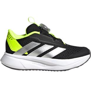 阿迪达斯童鞋夏网面透气儿童运动鞋男童女童旋钮减震跑步鞋JI1694