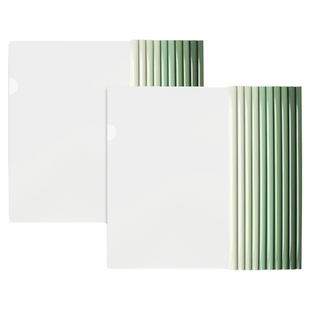 渐变色抽杆夹文件夹a4加厚学生大容量试卷夹书皮书夹子透明水滴夹