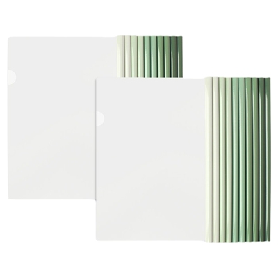 简菲A4渐变加厚大容量试卷夹