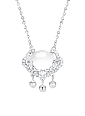 老凤祥平安锁项链送女友