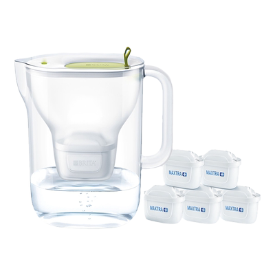 BRITA碧然德滤水壶滤芯净水器家用净水壶晨汐壶+专家版滤芯套组