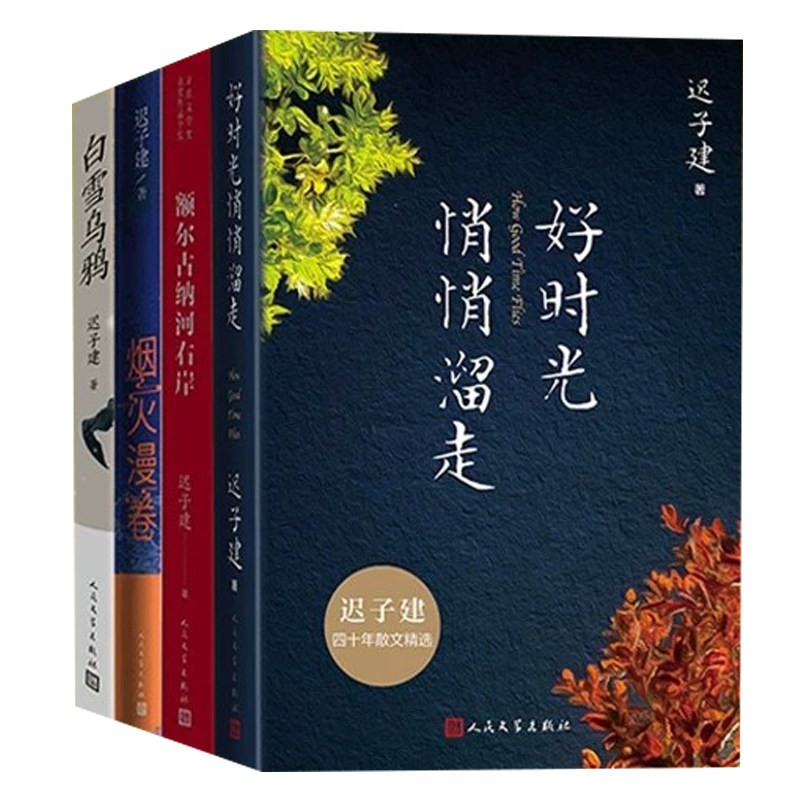 迟子建文学作品集全套4册